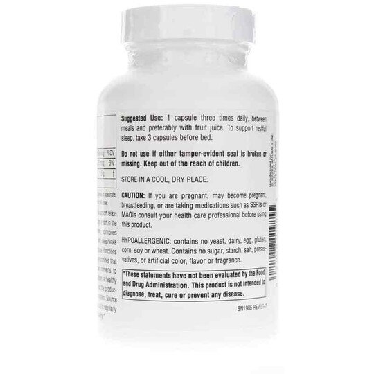 L-Tryptophan 500 Mg Capsules, SNN